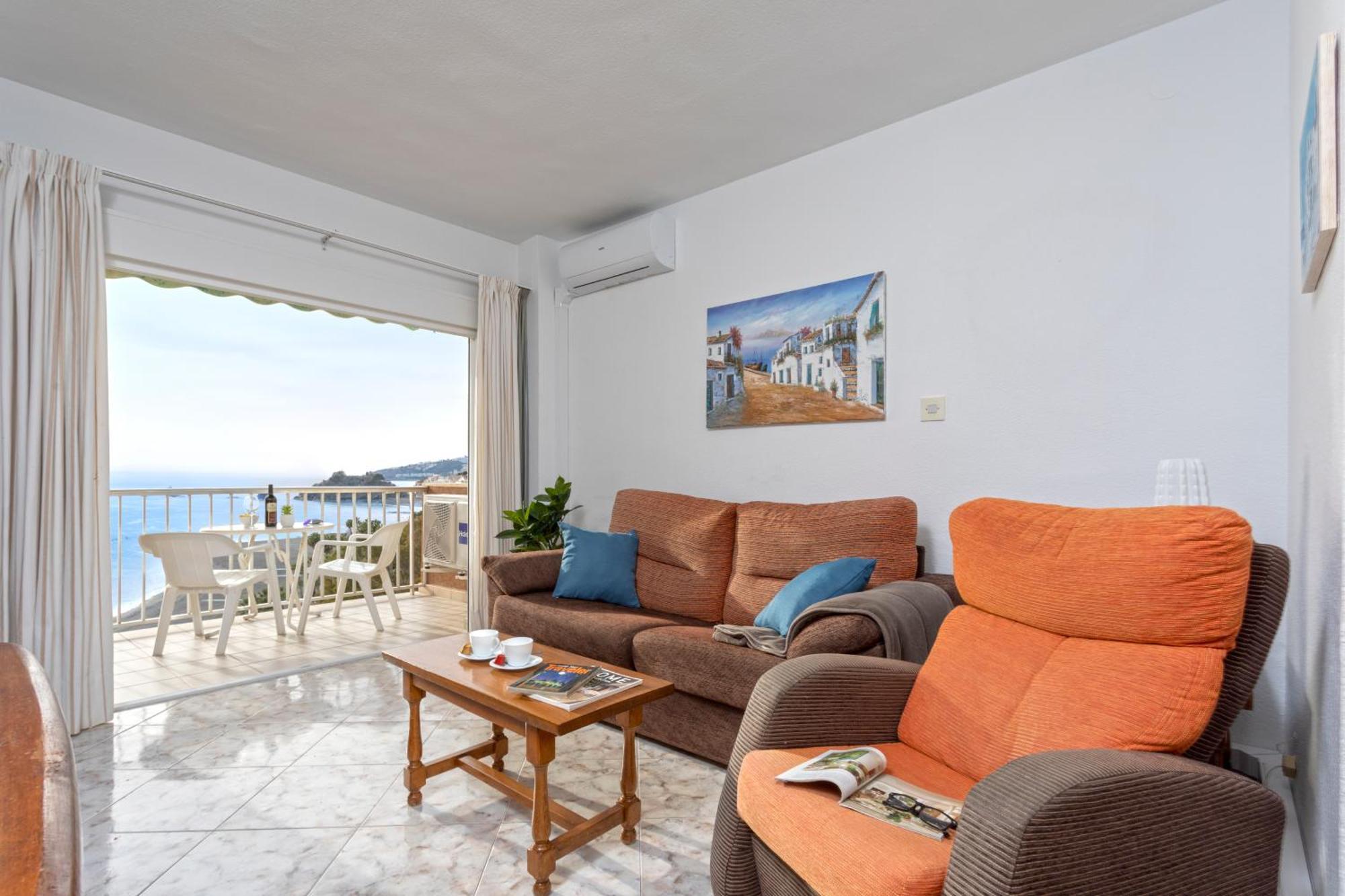 1003 - Seafront Apartment On El Paseo - Air Conditionning - Wi-Fi - Smart Tv Almuñécar Dış mekan fotoğraf